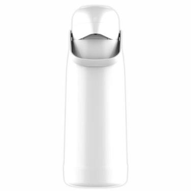 Imagem de Garrafa Térmica 1,8 Litros Magic Pump Termolar Agua Cáfé Chá, Branco, 
