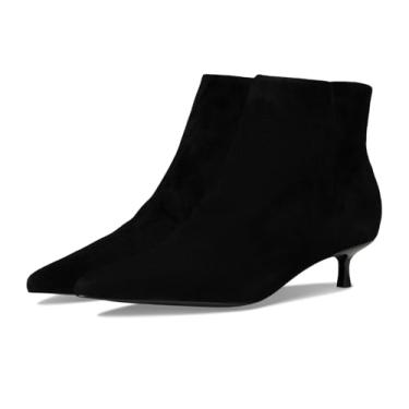 Imagem de Nine West Bota feminina Turrel no tornozelo, Camurça preta, 38