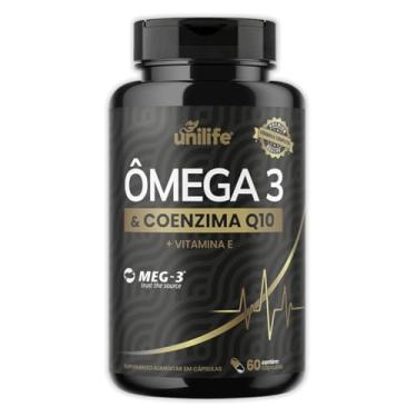 Imagem de Ômega 3 Com Coenzima Q10 Unilife 60 Cápsulas
