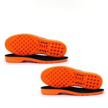 Imagem de Kit com 2 Pares de Palmilha Ortopédica em Gel Para Várias Horas de Trabalho Alivia Dores Confortável (39)