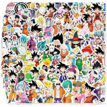 Imagem de 100 Pcs for Dragon Ball Stickers Cartoon PVC Sticker, Gifts for Laptop Water Bottle Skateboard Party Supplies Decorations Teens Kids
