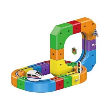 Imagem de Blocos De Construção Magnéticos Para Crianças, Brinquedo Educativo DIY