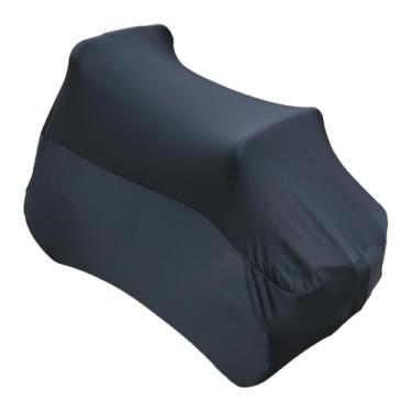 Imagem de YIJU Capa protetora universal para carrinho de brinquedo infantil, à prova de poeira, ideal para uso externo em quintais, pátios e casas, Preto 100x60x32cm