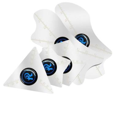 Imagem de Kit 5 Espátulas Ultra Finas 0,1mm Flexível para Manutenção de Celular Tablet Eletrônicos, Formato Variado cor prata