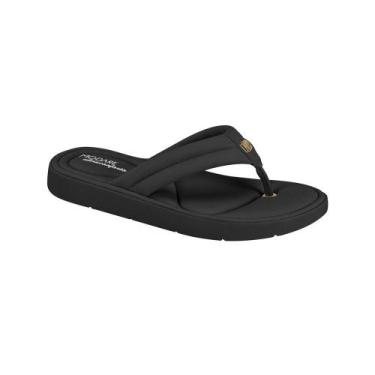 Imagem de Sandália Chinelo Modare Feminina Nobuck Ultra Soft Cor:PretoTamanho:33