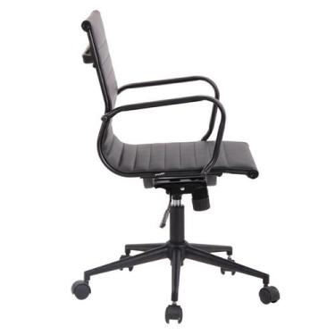 Imagem de Cadeira de Escritório Secretária Sevilha Preta - Rivatti