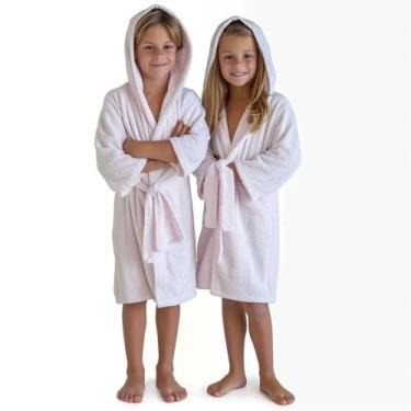 Imagem de ROUPÃO JUVENIL DE MICROFIBRA DE 09 a 12 ANOS MENINO E MENINA - MORADA 