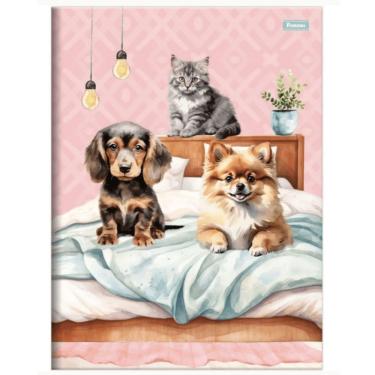 Imagem de Caderno Brochura Capa Dura Universitário 80 Folhas Furfriends Foroni Estampa 3