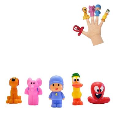 Imagem de Miniaturas Dedoches Em Vinil Turma Do Pocoyo - Cardoso