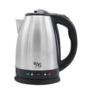 Imagem de Chaleira Elétrica Inox 1000W 110V – Com Seletor de Temperatura, Rápida e Prática para Água Quente, Chá e Café