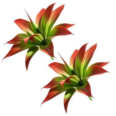 Imagem de ENALGRE Agave artificial sintética Agave 30,5 cm, vegetação falsa, planta artificial para ambientes internos, decoração de casa, planta de plástico, decoração ao ar livre, decoração de varanda frontal