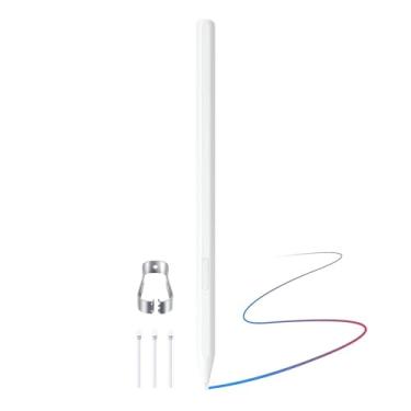 Imagem de Caneta de substituição Tab S11 para tablet Samsung Galaxy Tab S11 / Tab S11 Ultra S, todas as canetas de substituição Verison Tab S11 + pontas/pontas + pinças (caneta Tab S11 - branca)