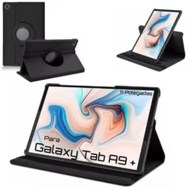 Imagem de Capa Giratória 360° Para Tablet Android Tab A9 Plus Cor:Preto