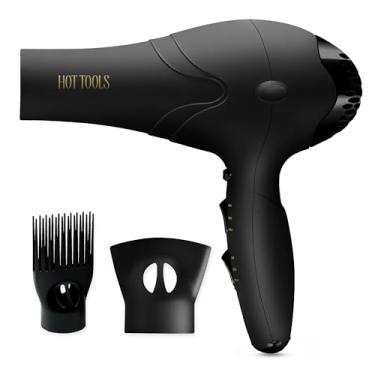 Imagem de Hot Tools Secador de cabelo Pro Artist 2100 Ionic Turbo | Secagem rápida, leve