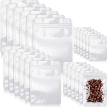 Imagem de Zonon Bolsa selável com 120 peças para pequenas empresas, 7,6 x 10,2 cm, 10 x 15 cm, 12,7 x 20,3 cm, 15 x 23 cm, bolsa selável para embalagem linda bolsa de plástico com janela transparente para
