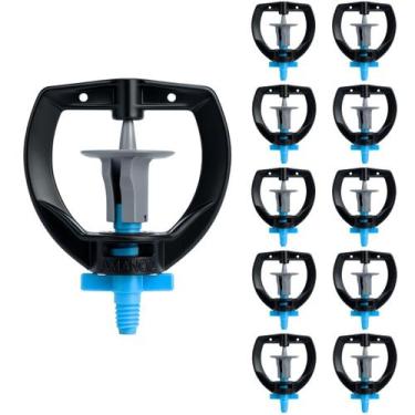 Imagem de Kit 10 Unidades Microaspersor Bailarina Mf2 138 LPH - Irrigação Econôm