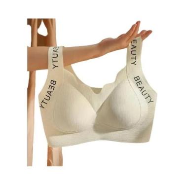 Imagem de Sutiã Sem Costura Push-Up Pequeno Com Suporte Lateral E Cobertura Tota