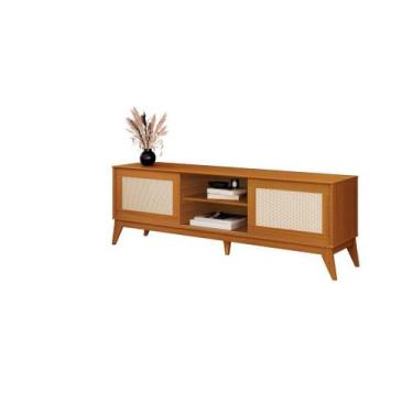 Imagem de Rack Bancada AD Estilo Retrô Para TV Até 75'' Polegadas Cor Cedro - EN