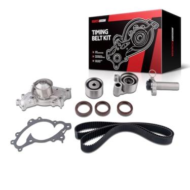 Imagem de Torchbeam Kit de correia dentada com bomba de água, compatível com Toyota Camry 1994-2001 e Toyota Avalon 1995-2004, compatível com (ver descrição)
