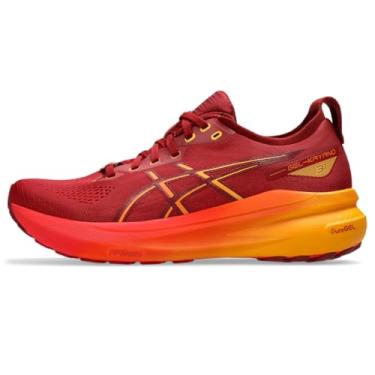 Imagem de Asics Tênis de corrida masculino Gel-Kayano 31, Cranberry/Habanero, 10.5