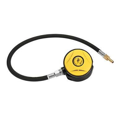 Imagem de Regulador de Mergulho Ajustável 2ª Etapa com Bocal Silicone Equilibrado Mecanicamente para Inalação e Exalação Suaves Exaustão Sob a Queixa Recreativo Snorkeling Resgate Subaquático