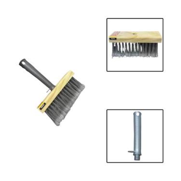 Imagem de Broxa Retangular Pintura Limpeza 16.5 X 5.8 Cm - Vonder