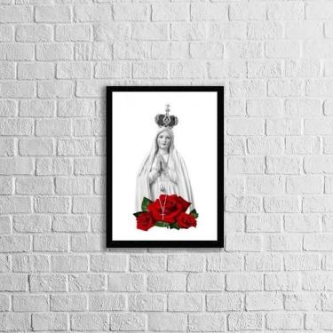 Imagem de Quadro Nossa Senhora Imaculada Conceição 45X34Cm - Com Vidro