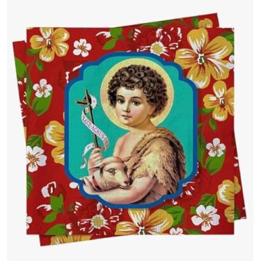 Imagem de Guardanapo de Papel Noite de São João Festa Junina 24,5 x 24,5 cm Pacote com 20 Folhas Cromus - Inspire Sua Festa Loja