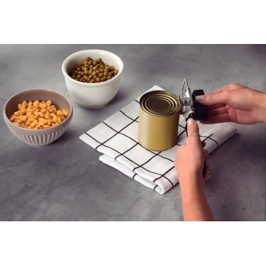 Imagem de Abridor Latas Inox Utilita Preto Tramontina