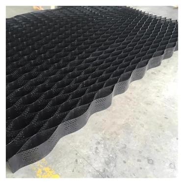 Imagem de Estabilizador de solo dobrável Geo Grid - Capacidade de carga de 855 kg/SQ, controle de erosão para calçadas, passarelas, encostas e base de jardim - Solução de proteção de inclinação de 6 x 8 m/20 x