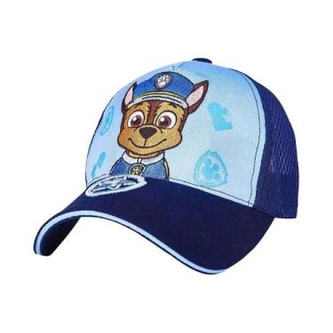 Imagem de Boné Infantil Paw Patrol Com Estampa De Personagens Chase, Marshall E 