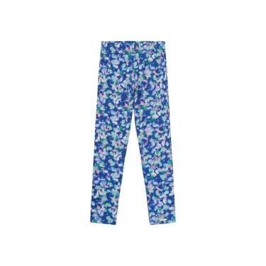 Imagem de Calça Menina Legging Estampa Floral Em Algodão - Carinhoso-Feminino