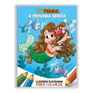 Imagem de Livro - Turma da Mônica - Clássicos Ilustrados para Colorir: A Pequena