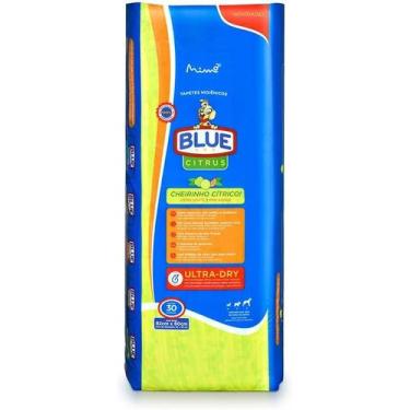 Imagem de Tapete Higiênico Blue Citrus 30 Un 82x60 - PP424 - Expet
