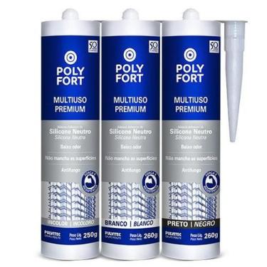 Imagem de Silicone Acético Vedação Acabamento Perfeito Antifungo 250G Pulvitec D