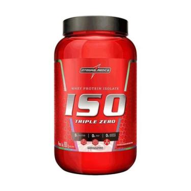 Imagem de Iso triple zero integralmedica morango po pote 900g, 900g, Morango