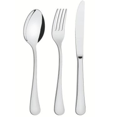 Imagem de Faqueiro Da Tramontina De Aço Inox Acabamento Em Brilho 24 Peças 66986005