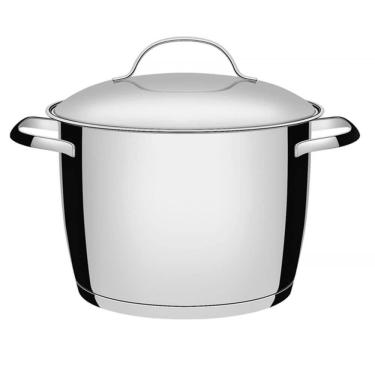 Imagem de Caldeirão Tramontina Allegra Em Aço Inox Com Fundo Triplo 24 Cm 7,5 L 62655240