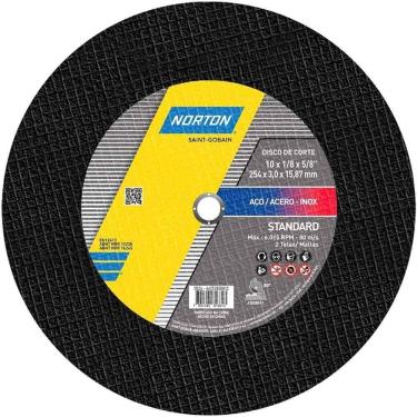 Imagem de Disco De Corte Standart, 254 Mm X 3,2 Mm X 15,87 Mm, 66252850812 Norton Ostenvonder