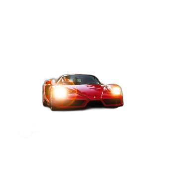 Imagem de Papel De Parede 3D Carro Ferrari Vermelha Pista 3,5M Car165