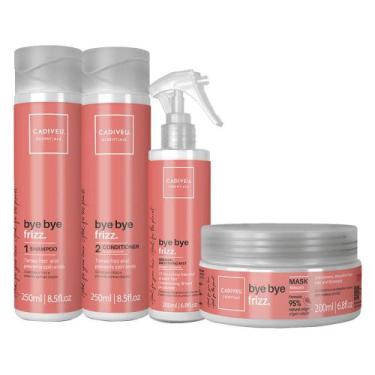 Imagem de Kit Cadiveu Essentials Bye Bye Frizz- Sha + Cond + Másc + LV
