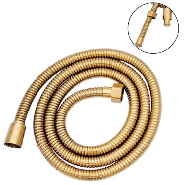 Imagem de Engate Ducha Higienica Banheiro Mangueira Chuveirinho 1 metro 50 cm Sanitario Lavabo Hidraulica Resistente Flexivel