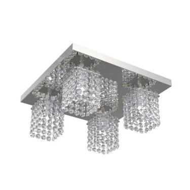 Imagem de Plafon De Cristal 30Cm Mesa Balcão