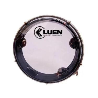 Imagem de Pandeiro Luen 8 Junior Pele Cristal ABS Platinelas de Inox - LUEN PERC