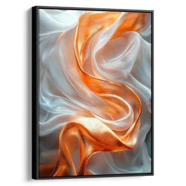Imagem de Quadro Dourado Vento das Sedas Encantadas - Mioquadros, 180x120 cm, Pr
