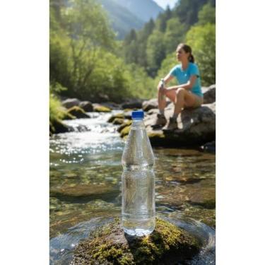 Imagem de Água Mineral 1,5L Kit 6 Garrafas Pet Hidratação Pura - Congratulations