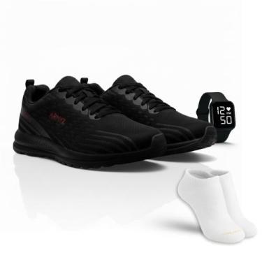 Imagem de Tênis Esportivo Leve Confortável para Corrida Caminhada Academia Trein