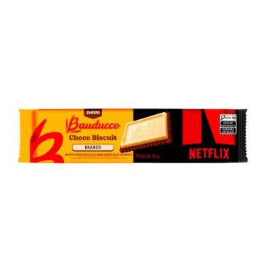 Imagem de Choco Biscuit Branco Netflix Bauducco - 80g