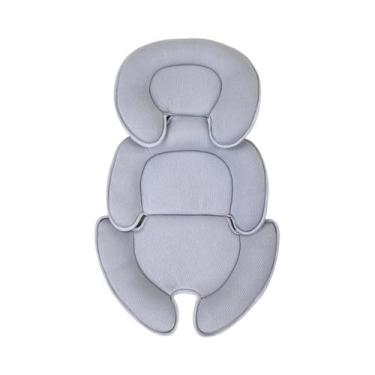 Imagem de Almofada De Apoio Para Cabeça E Corpo Para Carrinho De Bebê Recém-Nasc