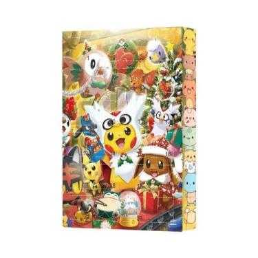 Imagem de Calendário De Advento De Natal Pokémon 24PCS Figuras De PVC Pikachu Ch